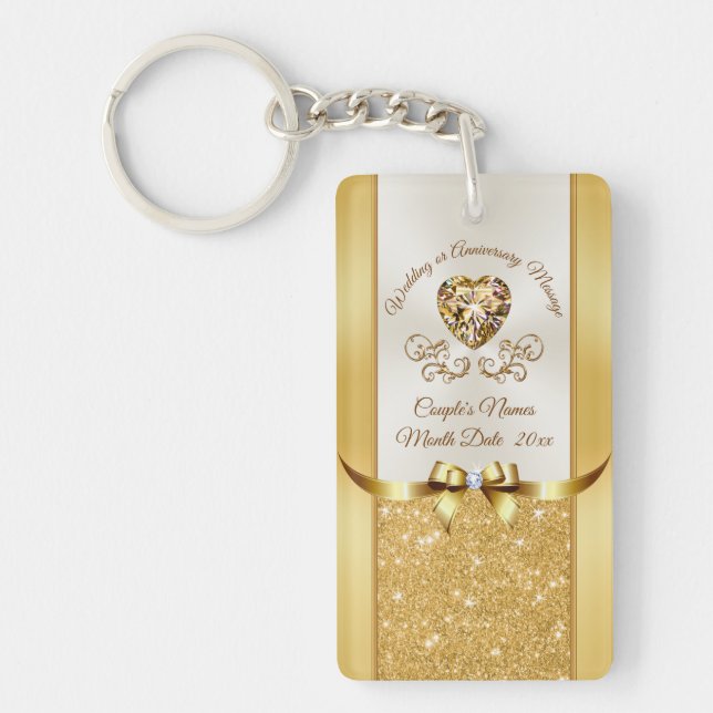 Porte-clefs Idées Cadeaux Mariages pas chers, Douche, Cadeaux  (Devant)