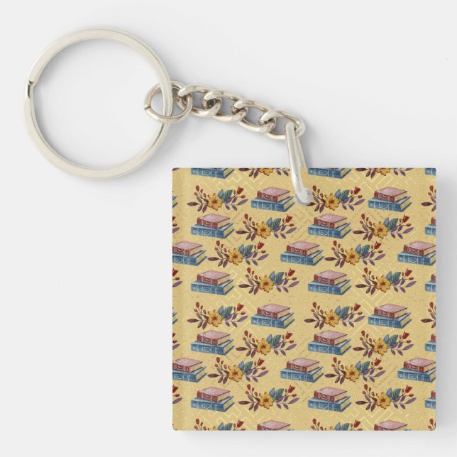 Porte-clefs Idées de jardin de fleurs (Devant)