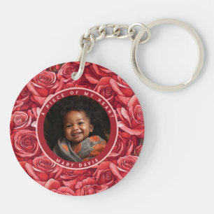 Porte-clefs Idées élégantes pour la fête des pères Rose
