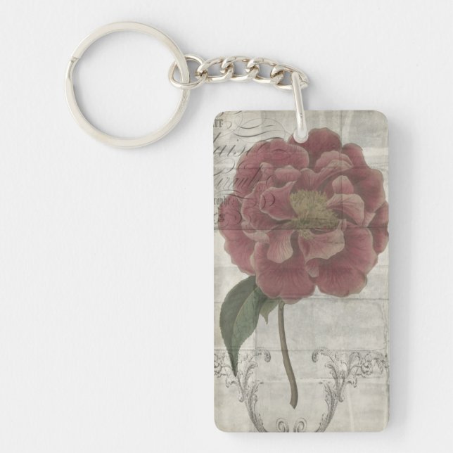 Porte-clefs III floral français (Devant)