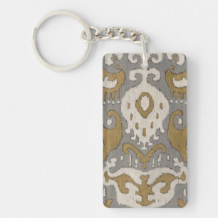 Porte-clefs Ikat ocre II