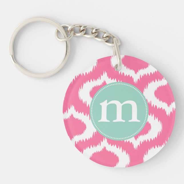 Porte-clefs ikat pink.ai (Devant)