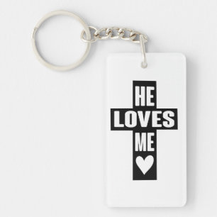 Porte-clefs Il Aime Comme Jésus Cite Dieu Art Love Art Citatio
