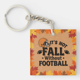 Porte-clefs Il ne tombe pas sans Football, Décor de Porc Autom