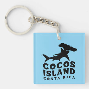 Porte-clefs Île de Cocos de requin marmerhead