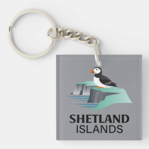 Porte-clefs Îles Shetland Écosse Royaume-Uni