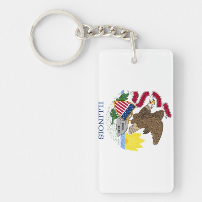 Porte-clefs Illinois (Devant)