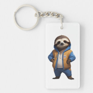 Porte-clefs Illustration conviviale
