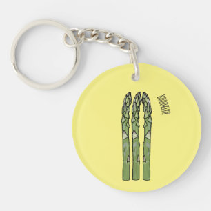 Porte-clefs Illustration d'Asparagus