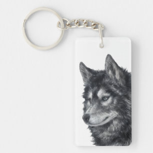 Porte-clefs Illustration de Balto Dog