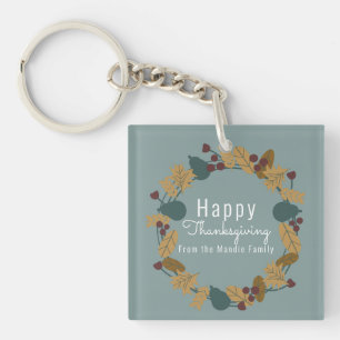 Porte-clefs Illustration de couronne de poire élégante de Than