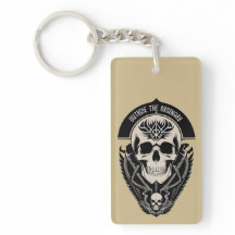 Illustration de crâne gothique complexe