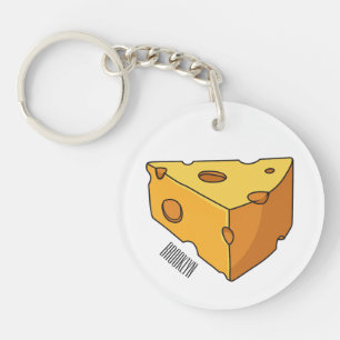 Porte-clefs Illustration de fromage
