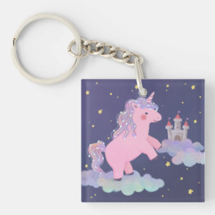 Porte-clefs Illustration de l'Imaginaire du rêve de Unicorn