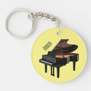 Porte-clefs Illustration de piano