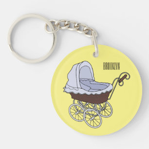 Porte-clefs Illustration de poussette