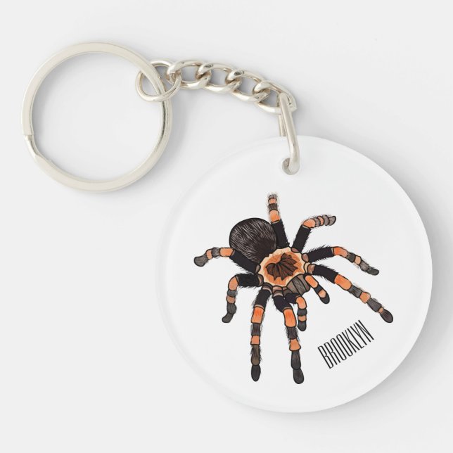 Porte-clefs Illustration de Tarantula (Devant)