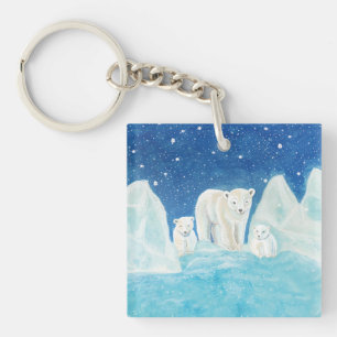 Porte-clefs Illustration des ours polaires