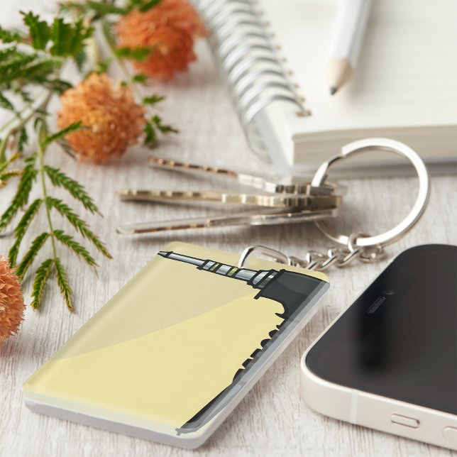 Porte-clefs Illustration du gadget technique du connecteur jac (Créateur téléchargé)