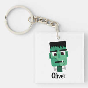 Porte-clefs Illustration du monstre de Frankenstein
