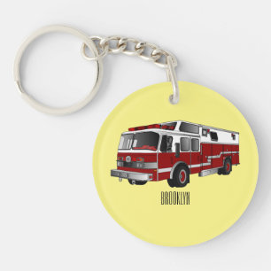Porte-clefs Illustration du moteur à incendie