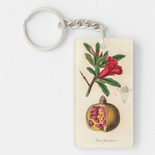 Porte-clefs Illustration vintage de grenade