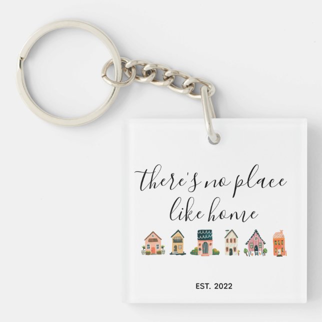 Porte-clefs Immobilier Nouveau propriétaire Nouvelle clé (Devant)