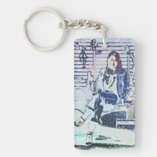 Porte-clefs Impression d'art musical