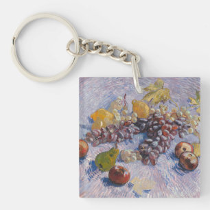 Porte-clefs Impression sur toile d'art de Van Gogh Raisins et