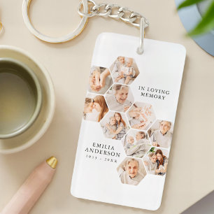 Porte-clefs In Love Memory Memorial - Collage photo moderne