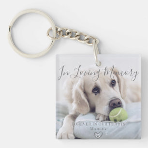 Porte-clefs In Love Memory Photo Animal