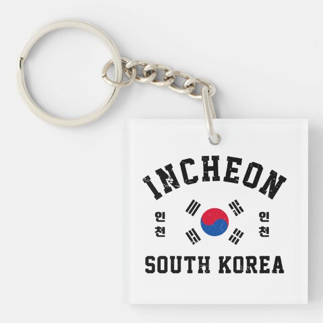 Porte-clefs Incheon South Korea (Devant)