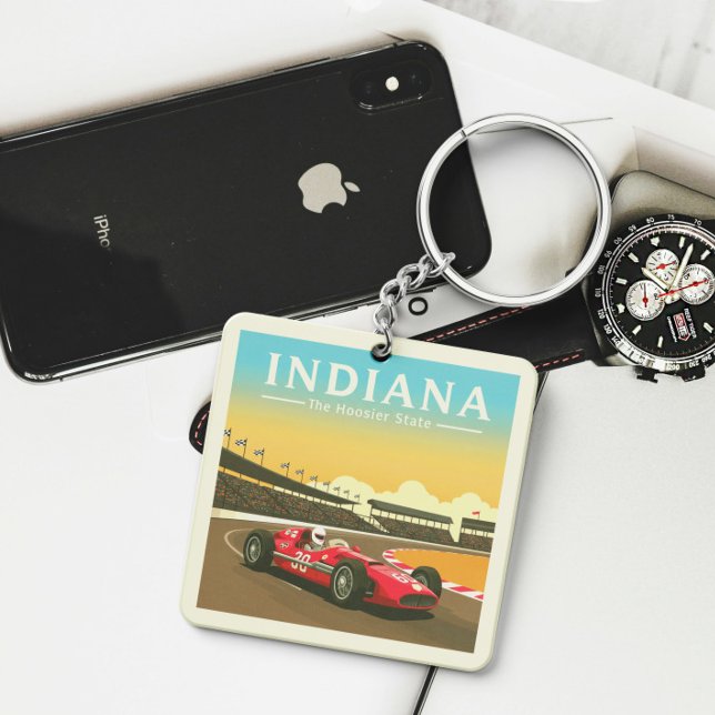 Porte-clefs Indiana vintage (Créateur téléchargé)