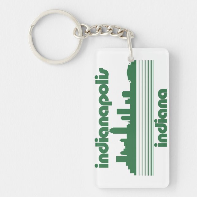 Porte-clefs Indianapolis Indiana (Devant)