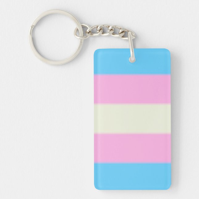 Porte-clefs Indicateur de fidélité transgenre décroissant (Devant)
