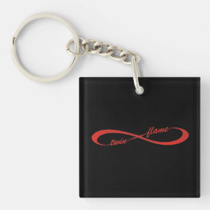 Porte-clefs Infinité Twin Flame
