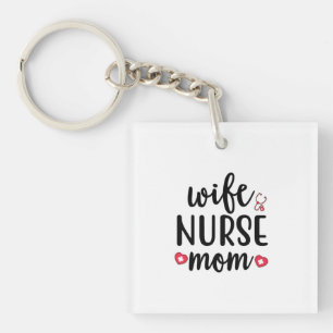Porte-clefs Infirmière Cadeau Femme Infirmière Maman