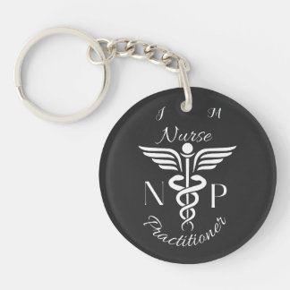 Porte-clefs Infirmière Caduceus Symbole Personnalisé