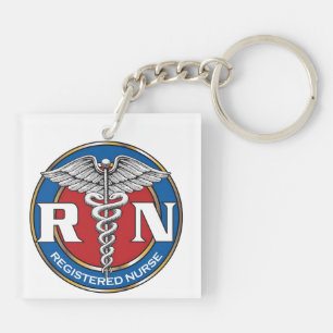 Porte-clefs infirmière de la RN