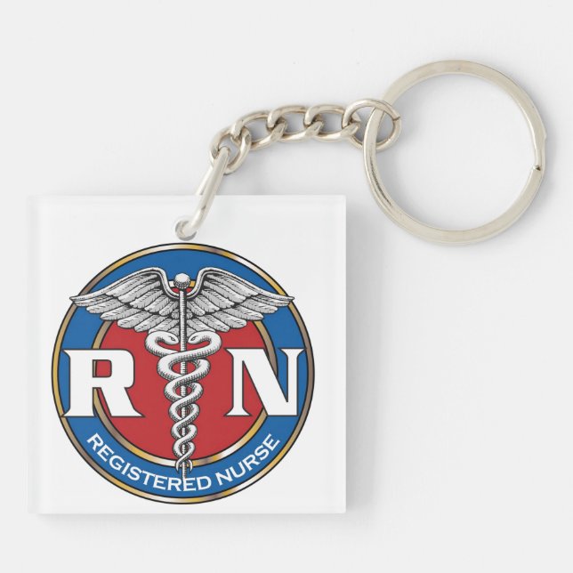 Porte-clefs infirmière de la RN (Dos)