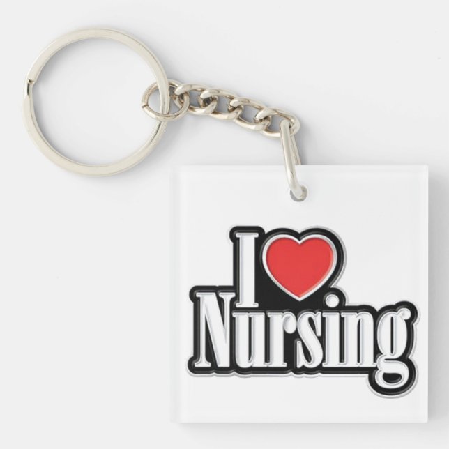 Porte-clefs Infirmière LPN (Devant)