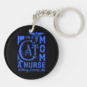 Porte-clefs Infirmière maternelle - Drôle cadeau pour les infi