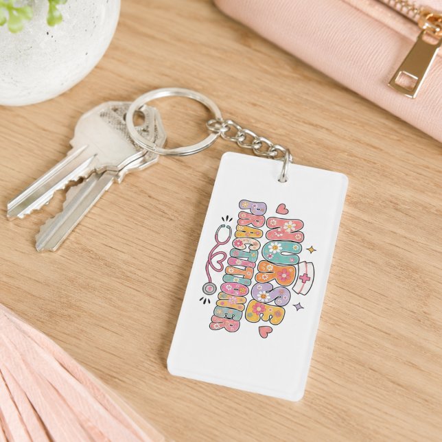 Porte-clefs Infirmière praticienne rétro  (Créateur téléchargé)