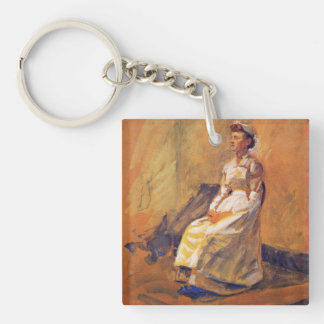 Porte-clefs Infirmière professionnelle (par John French Sloan)