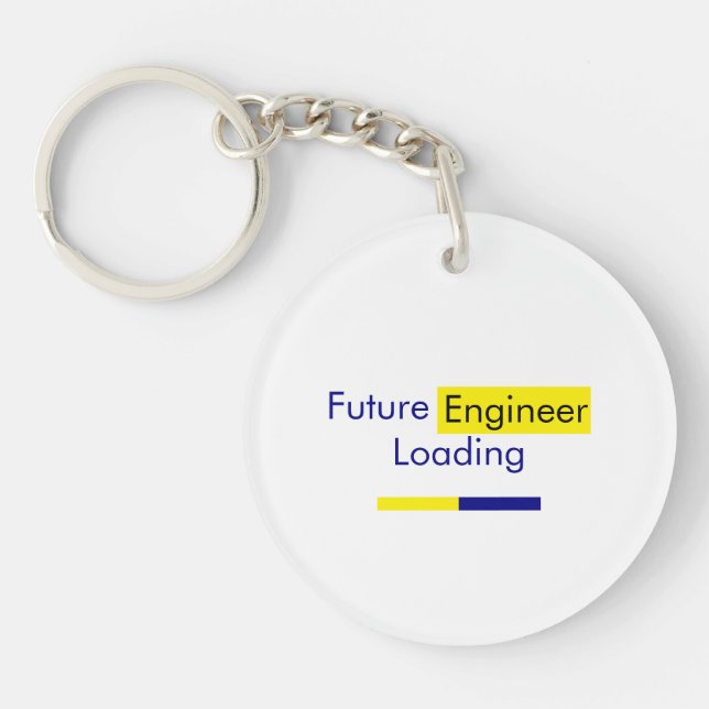 Porte-clefs ingénieur (Devant)