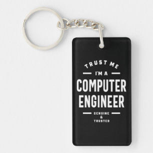 Porte-clefs Ingénieur informatique Travail Titre du travail Ca
