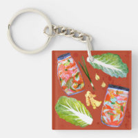 Ingrédients KIMCHI Nourriture coréenne épicée