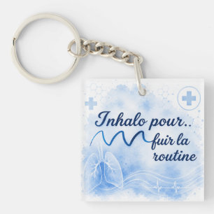 Porte-clefs Inhalo pour fuir la routine