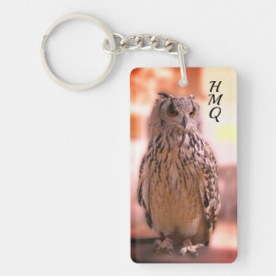 Porte-clefs Initiales de Somerset Owl Experience avec devis