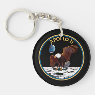 Porte-clefs Insigne d'Apollo 11